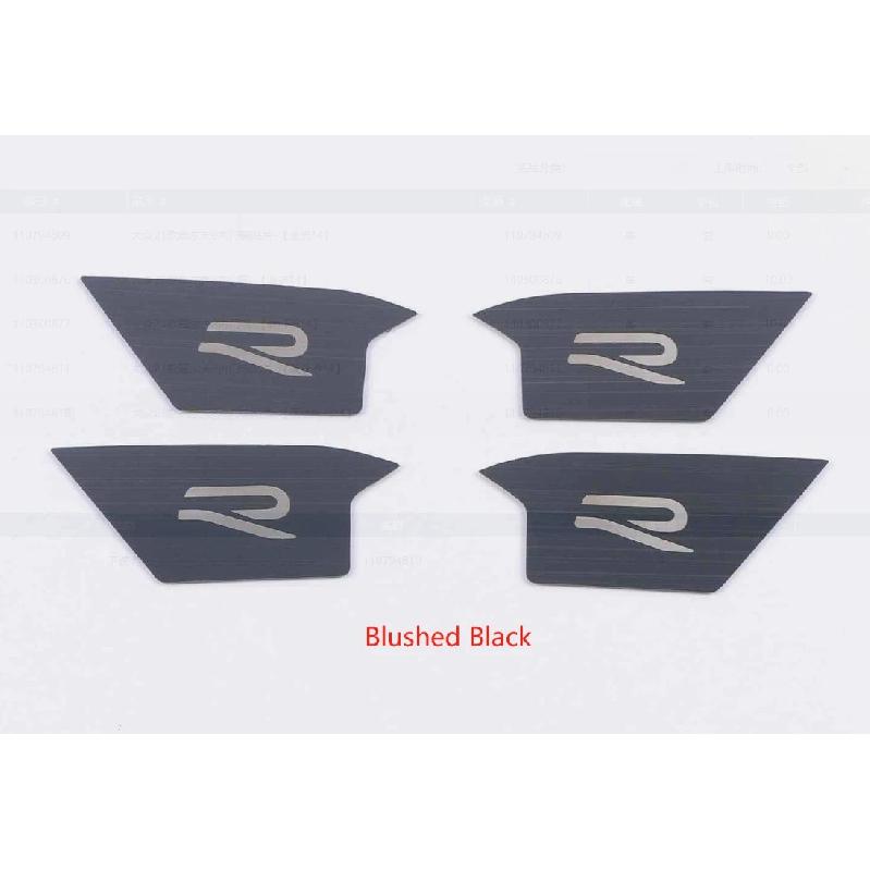 For VW Volkswagen Golf8 Golf 8     Body Cover Stainless Steel Door Inner Internal Handle Bowl Frame Lamp Armrest