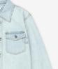 BOTTEGA VENETA Extra Bleach Denim Shirt - Light Blue / 813498V4Zr04132