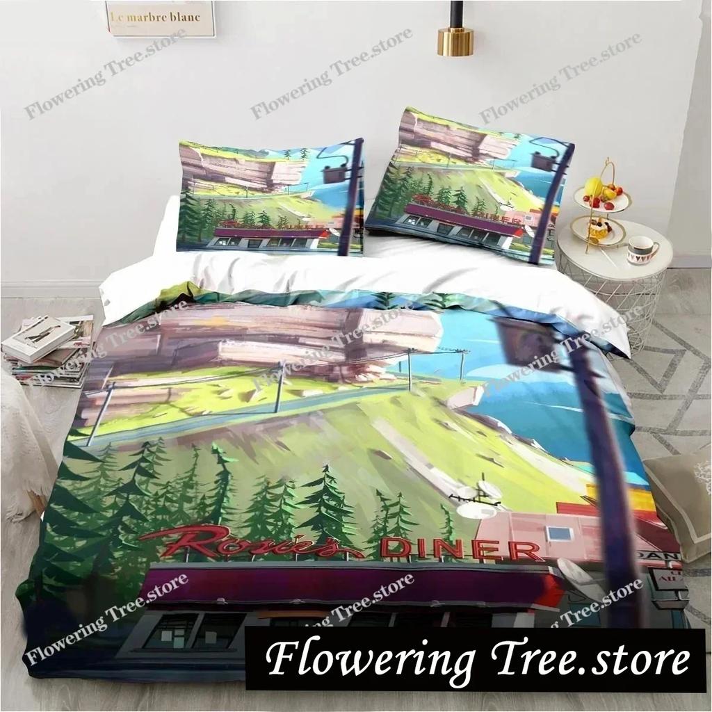Cartoon Grizzy N Lemmings Bedding Set Duvet Cover Bed Set Quilt Cover Pillowcase Comforter king Queen Size Boys Adult029