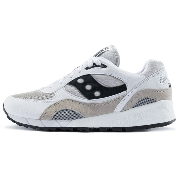 SAUCONY Shadow 6000 White Grey Men Sneakers Black S70441-3