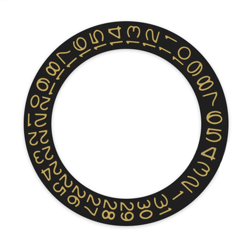 NH35 NH36 Date Dial Fits NH35 NH36 NH34 Movement SKX007 SKX009 Red Blue Black Automatic Mechanical Movt Day Date Dial Wheel