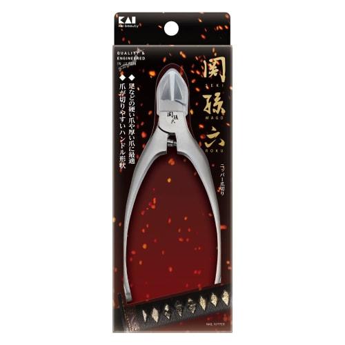 kai corporation sekimagoroku nipper claw regular handle  with cap  claw nipper silver