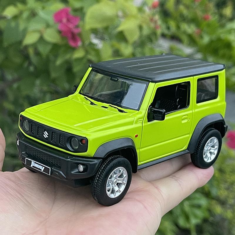 AAGM1 1:26 Suzuki JIMNY 2018 SUV Alloy Car Toy Car Metal Collection Model Car Sound and Light Toys For Children