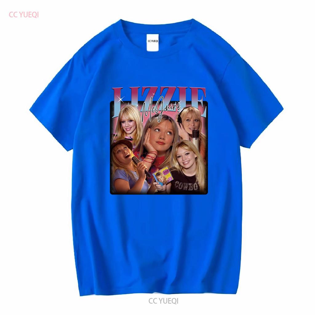 The Lizzie McGuire Movie Family Vacation T Shirt Vintage Washed Stylish Graphic Stretched Streetwear Homme Slightly Unisex