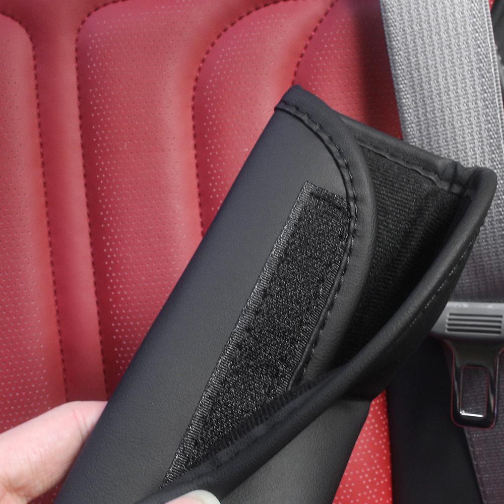 Luminous Night Seatbelt Shoulder Protector Cover Carbon Fiber Safety Belt Shoulder Padding Cushion For Haval Car Accessories