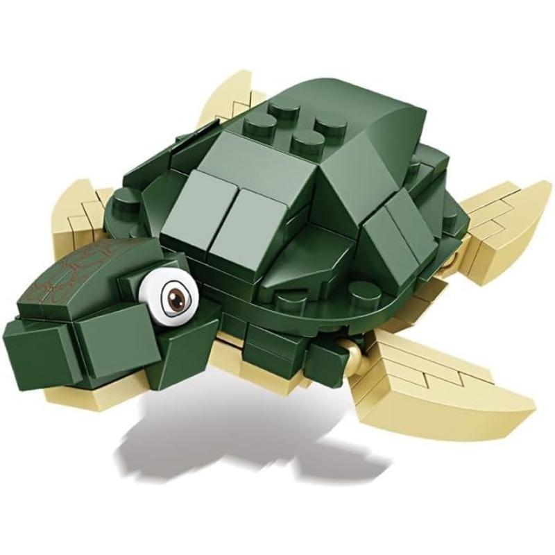 Insect Story Series Building Blocks Bee Dragonfly Ladybug Snail Mini Model Bricks Desktop Decoration Children's Christmas Gifts