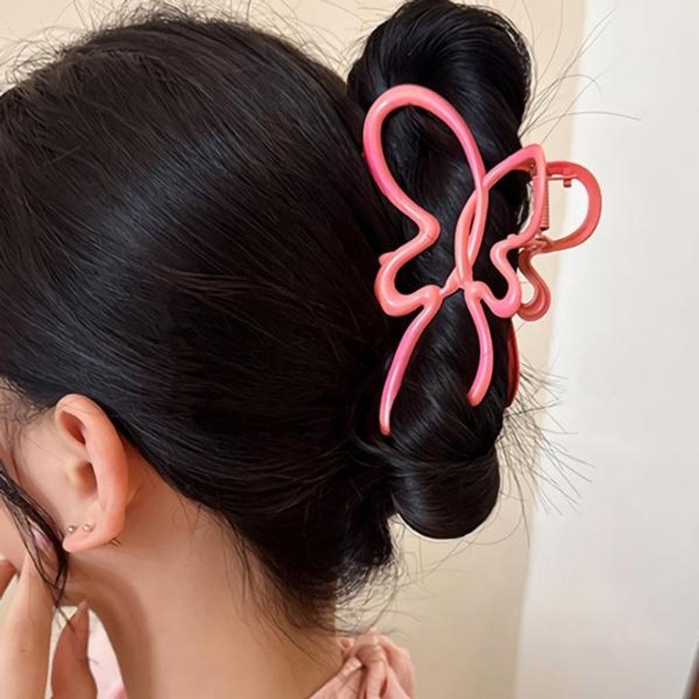 Soft Butterfly Metal Hair Clip 4 Colors