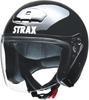 LEAD Industries STRAX Jet Motorcycle BIG SJ-4 Helmet, Black, (Size 63-64cm)
