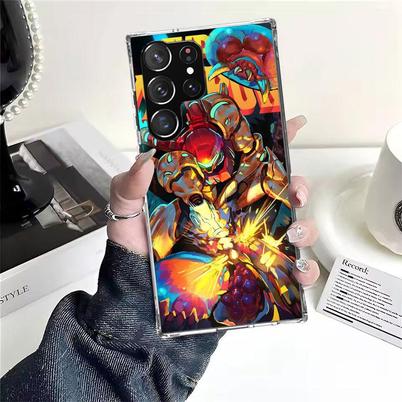Game M-Metroids Soft Phone Case For Samsung Galaxy S22 S23 S24 S25 Edge S26 Ultra S20 FE S21 Plus + Fundas Coque Galaxy S20 S21