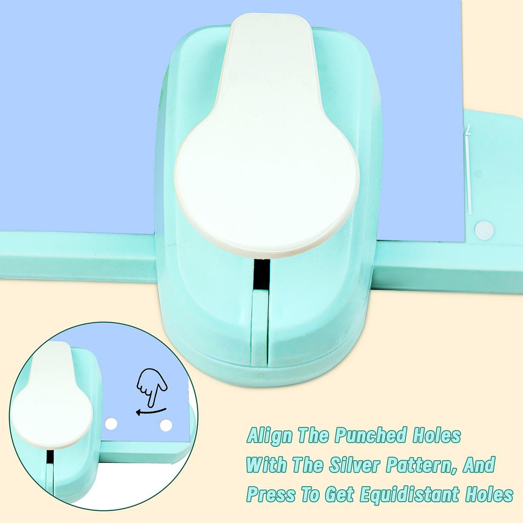 Hålslagsbräda för pärmplanerare 3 2 hål Svampkant Hålslagare dekor spetskanter pappersskärare för scrapbooking korttillverkning