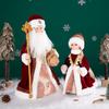 30/40cm Santa Claus Decoration Christmas Tree Ornaments Santa Claus Doll Grandpa and Grandma New Year Home Decoration Happy NewYear