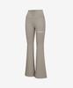 GRANDE LINE El-Touch Shirred Bootcut Pants