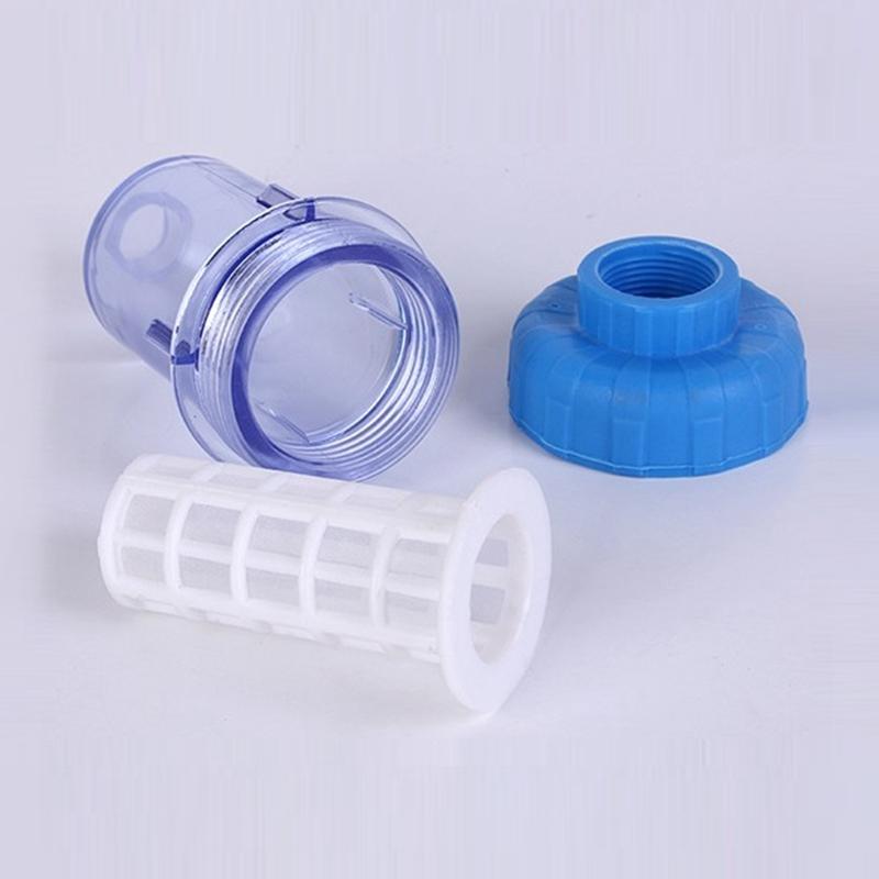 

Фильтр для стиральной машины 3/4 дюйма, кремний-фосфорный кристаллический шариковый фильтр с прозрачной оболочкой, умягчитель воды