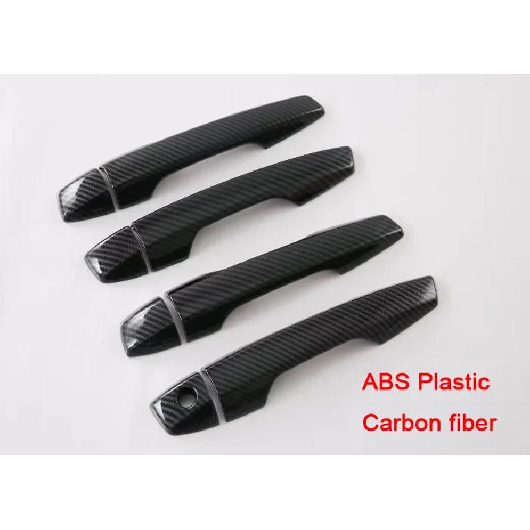 ABS/Steel Car Door Handle Cover for Mitsubishi Outlander 2024+ Trim Frame Auto Armrest Handrail Exterior Accessories