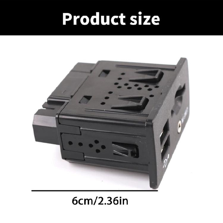 Industrial USB  Port with  Card Reader Easy Installation Sound Port Streamlined Sound Connection Suitable for F150