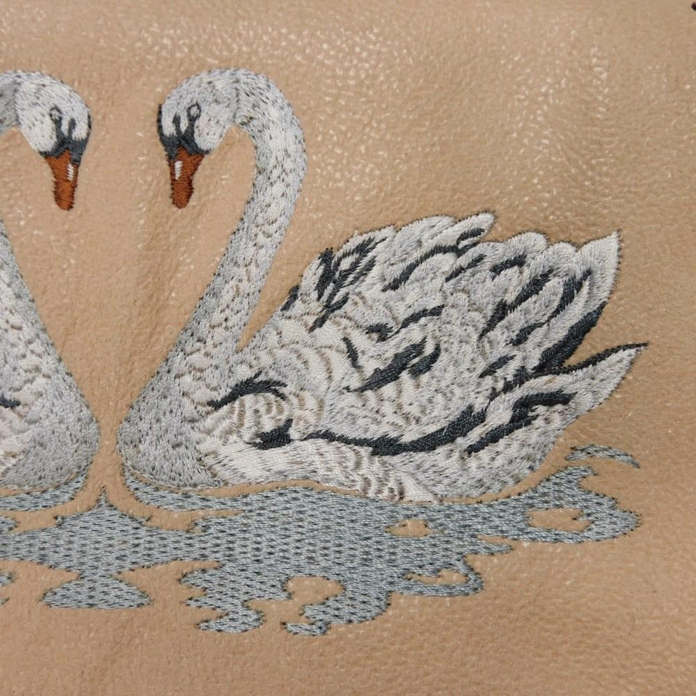 Stella McCartney Borsa a Spalla Falabella Frange a Cigno Cucitura Colore Cipria Giappone