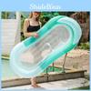 Eco-friendly Pvc Gradient Green Adult Water Hammock Lounger Inflatable Chair