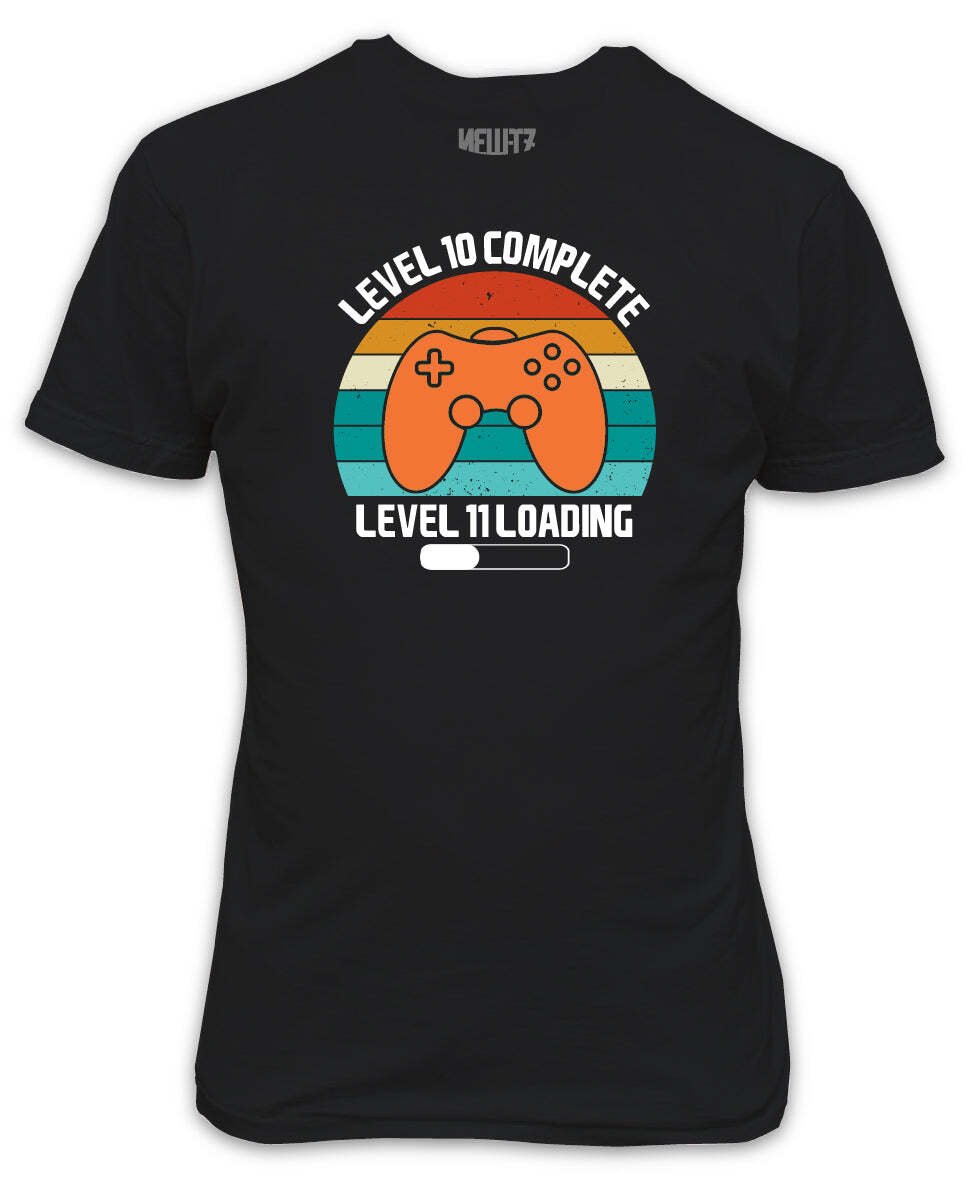 

Level Age Complete T-Shirt Next Year Loading Teenager Fun Birthday Present Gif XXL
