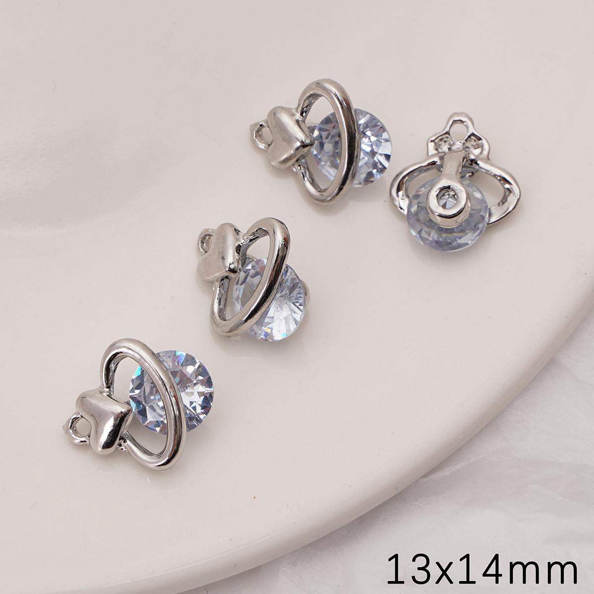 

Подвески-шармы из сплава с сохраняющим цвет цирконом для изготовления браслетов, ожерелий и ювелирных изделий своими руками Circumcentric universe