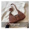 2024 Fall/Winter Women's Retro French Underarm Crossbody Bag - Simple Single Shoulder Commute Style