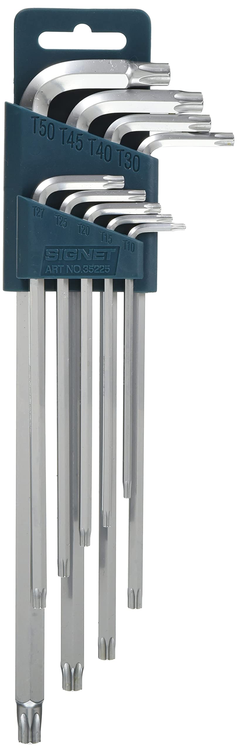 

SIGNET Long Hex Lobe Wrench Set 35225 9-Piece