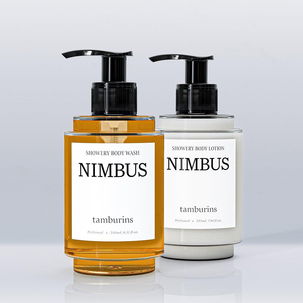 TAMBURINS Shower Body Wash 240ml & Lotion 235ml Duo Set (Choose 1)