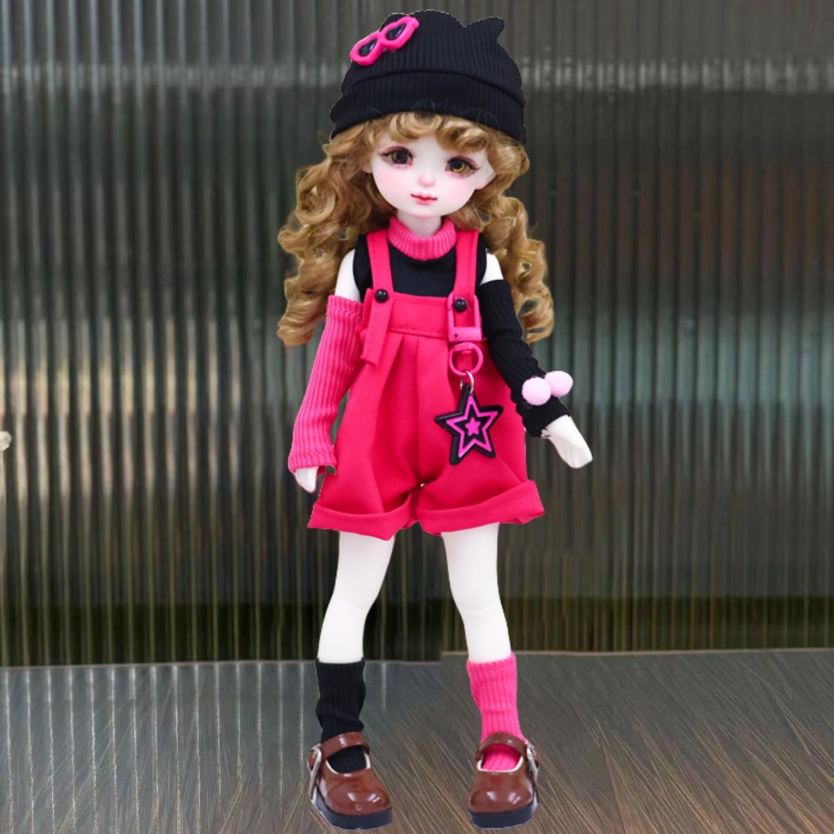 

1/6 Кукольное платье BJD 30 см Кукольный набор Юбка-плакетка Кукольные аксессуары