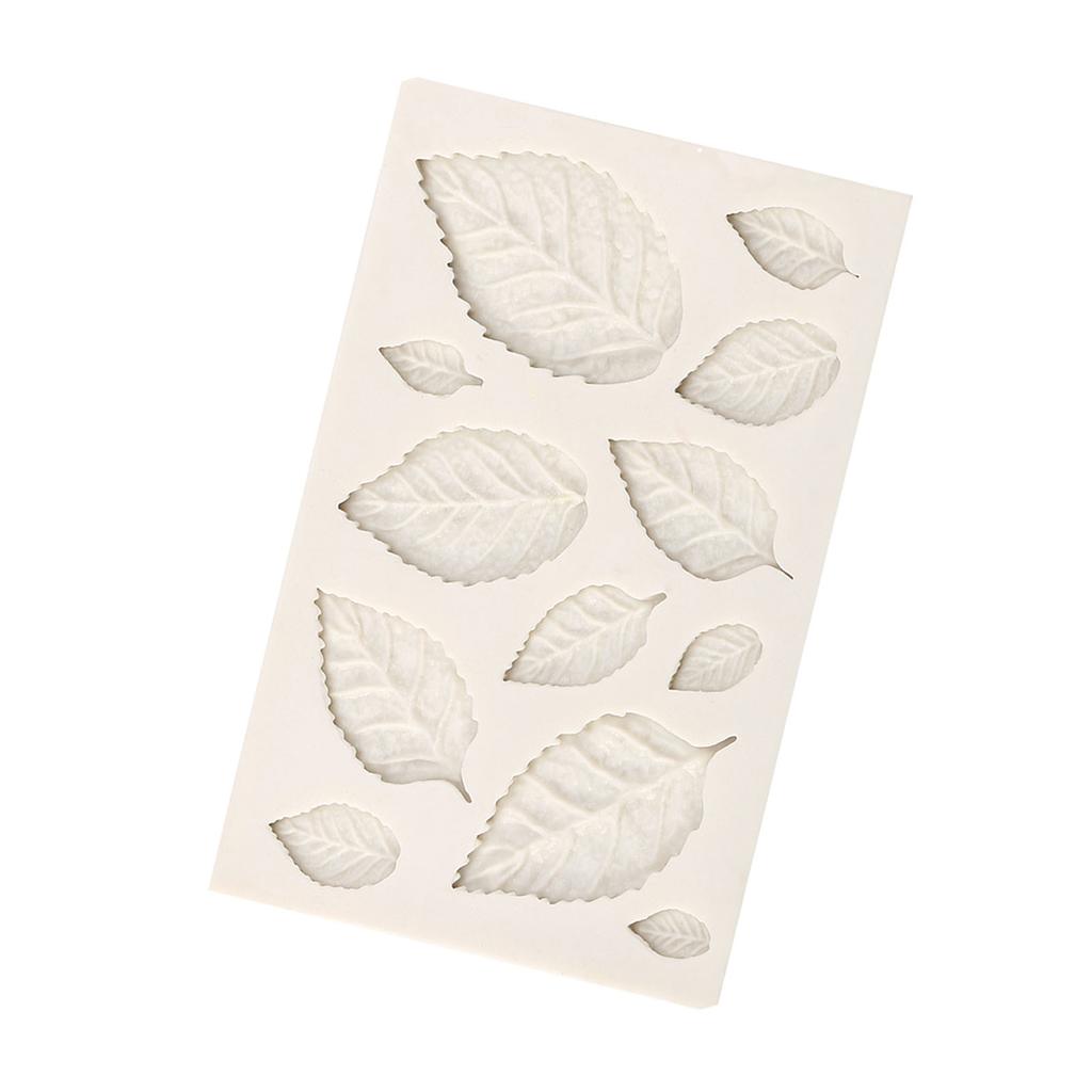3D Silicone Leaves Fondant Cake Mold Creative Chocolate Sugarcraft Mould Decorating DIY Tool