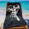 1PC Gorilla Lifting Weights Beach Towel Extra Large Quick-Dry Microfiber Sand-Free Super Absorbent Lightweight Compact for Swimm