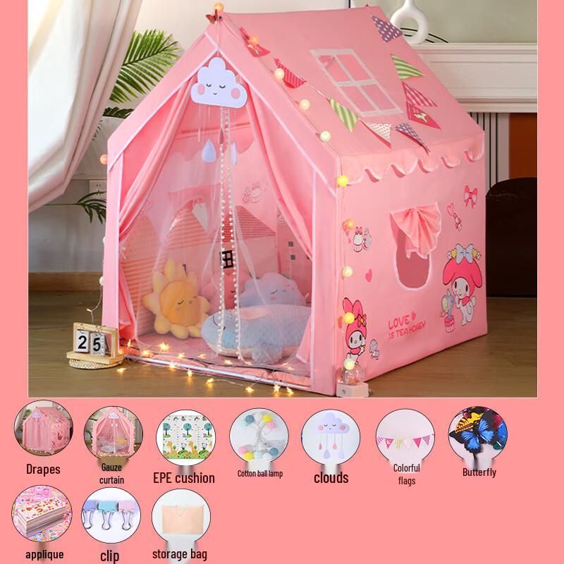 ZISIZ My Melody Kinder Prinzessin aufblasbares Sofa