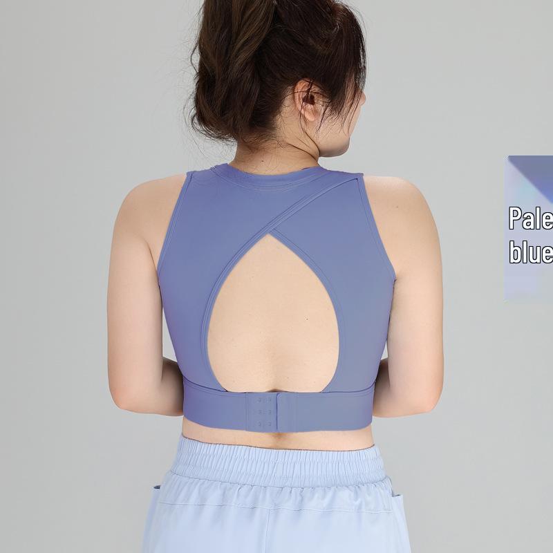 

Новий великий спортивний бюстгальтер з круглим вирізом та протиударним ефектом, з порожнистою спинкою Medium