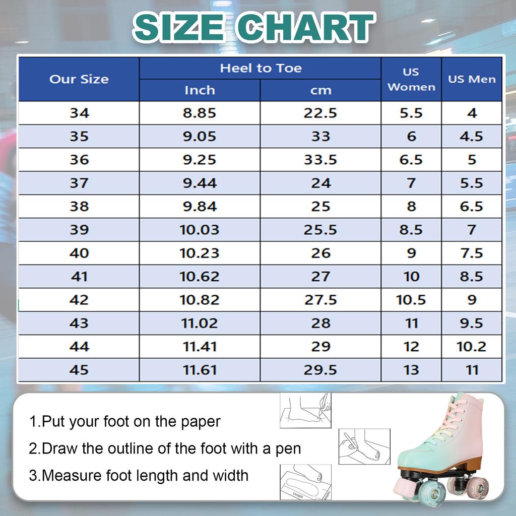 Flashing Roller Skates For Women Double Row Quad Skate Shoes Adult Outdoor Indoor Skating Training Sneakers With 4 Wheels 33-41