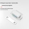 Plastic Magnetic Door Catch for Cabinets/Wardrobes - Strong Magnetic Latch for Doors/Shelves