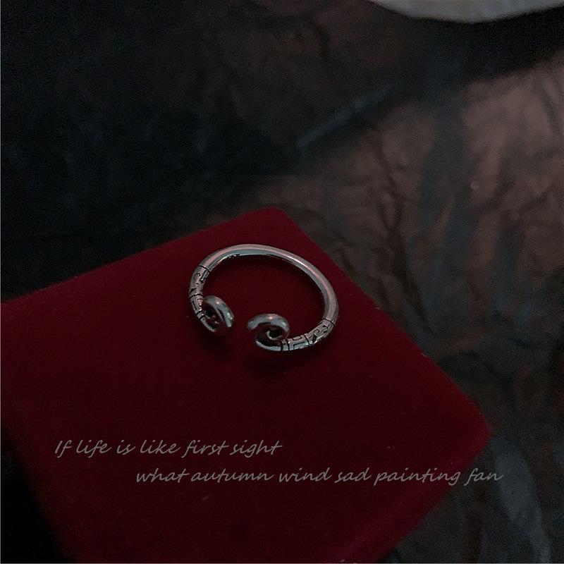 

Chinese style Thai silver ring, the supreme treasure of Westward Journey, the great saint of Qitian, Sun Wukong, the spell ring jewelry. opening adjustable