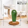 Meowliss Solid Wood Multi-level Cat Tree with Bed - Cactus Flower Design