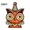 Atmospheric Retro Interior Ornaments Halloween Wooden Ornaments, Distressed Pumpkin/Cat Decorations, Desktop & Wall Artistic Home Office Decor Decors