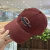 Fashion Hat Korean ins Alphabet Embroidery Autumn Baseball Cap Men's and Women's Wide Brim New Face Small High Quality Cap