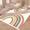 Living Room Decoration Rugs Flannel Bedroom Deluxe Anti Slip Floor Mats Large Area Office Gaming Room Carpet Lounge Rug Washab