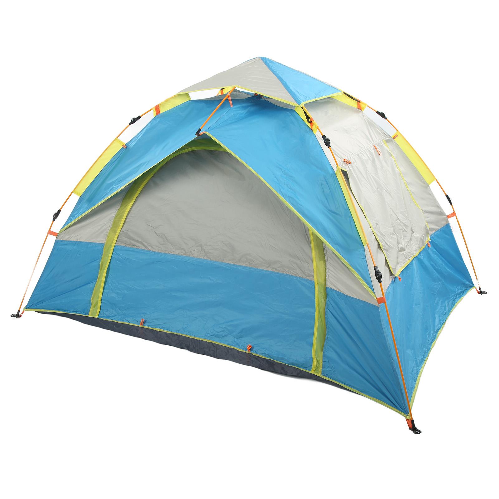 Купольная палатка Легкая мгновенная палатка Водостойкая семейная палатка для кемпинга для пеших походов