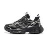 2K Cavalry Retro Slip Resistant Durable Low Top Lifestyle Shoes Unisex Sneaker Black Silver S79053-2