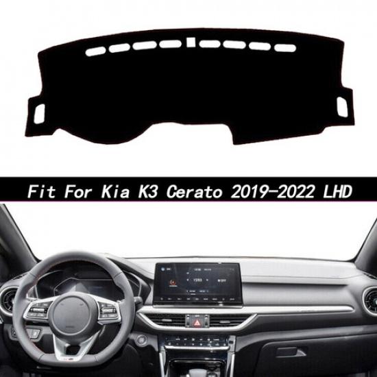 Kryt palubní desky auta Protiskluzový Chránič proti slunci Pro Kia K3 Cerato -