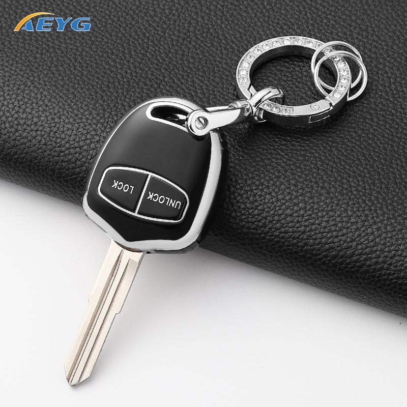 Soft Tpu Car Key Case Cover Shell For Mitsubishi Asx Mirage Montero Shogun L200 Colt Outlander Pajero Lancer Ex Auto Accessories