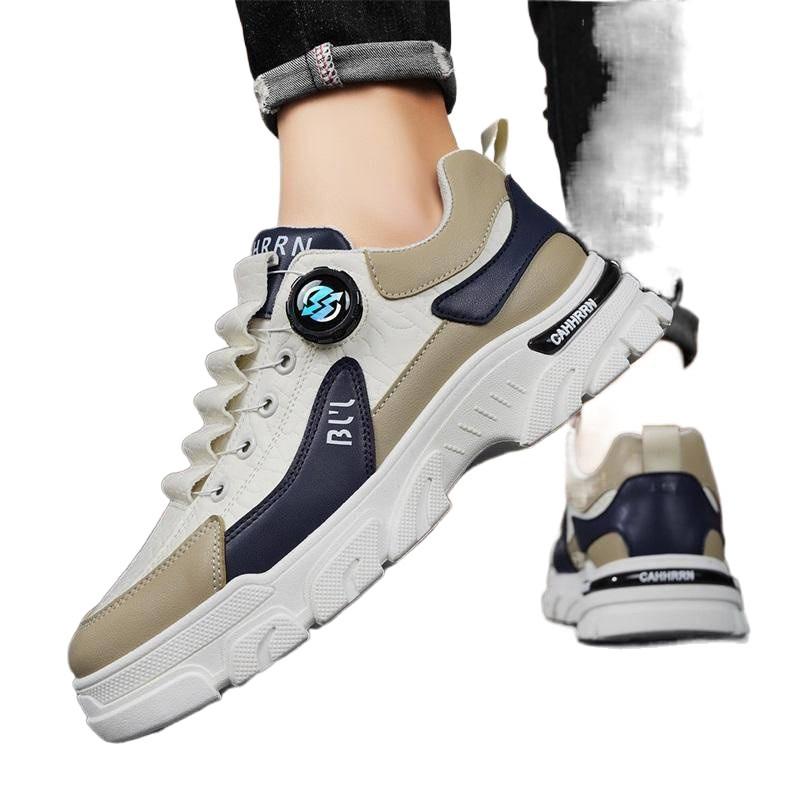 2025 New Rotating Button Elastic Autumn and Winter Trend Outdoor Travel Daily Work Casual Shoes Spot