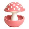 Resin Bird Feeder Bowl Anti Tip Parrot Food Container Practical Feeding Station  Balcony