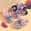 Kuromi Kids' 2025 Closed-Toe Non-Slip PVC Soft Sole Sandals