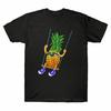Gifts TShirt Novelty Swinging Unisexs Black Pineapple Tee Funny Graphic Swinger