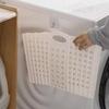 Foldable Laundry Basket Plastic Collapsible Hamper with Handles and Wall Mount for Bathroom Bedroom Space Saving Storage Bin