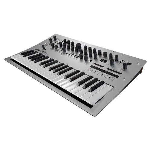 KORG minilogue 4-Voice Polyphonic Analog Synthesizer, 37 Keys, 16-Step Sequencer, Oscilloscope, Adapter Included