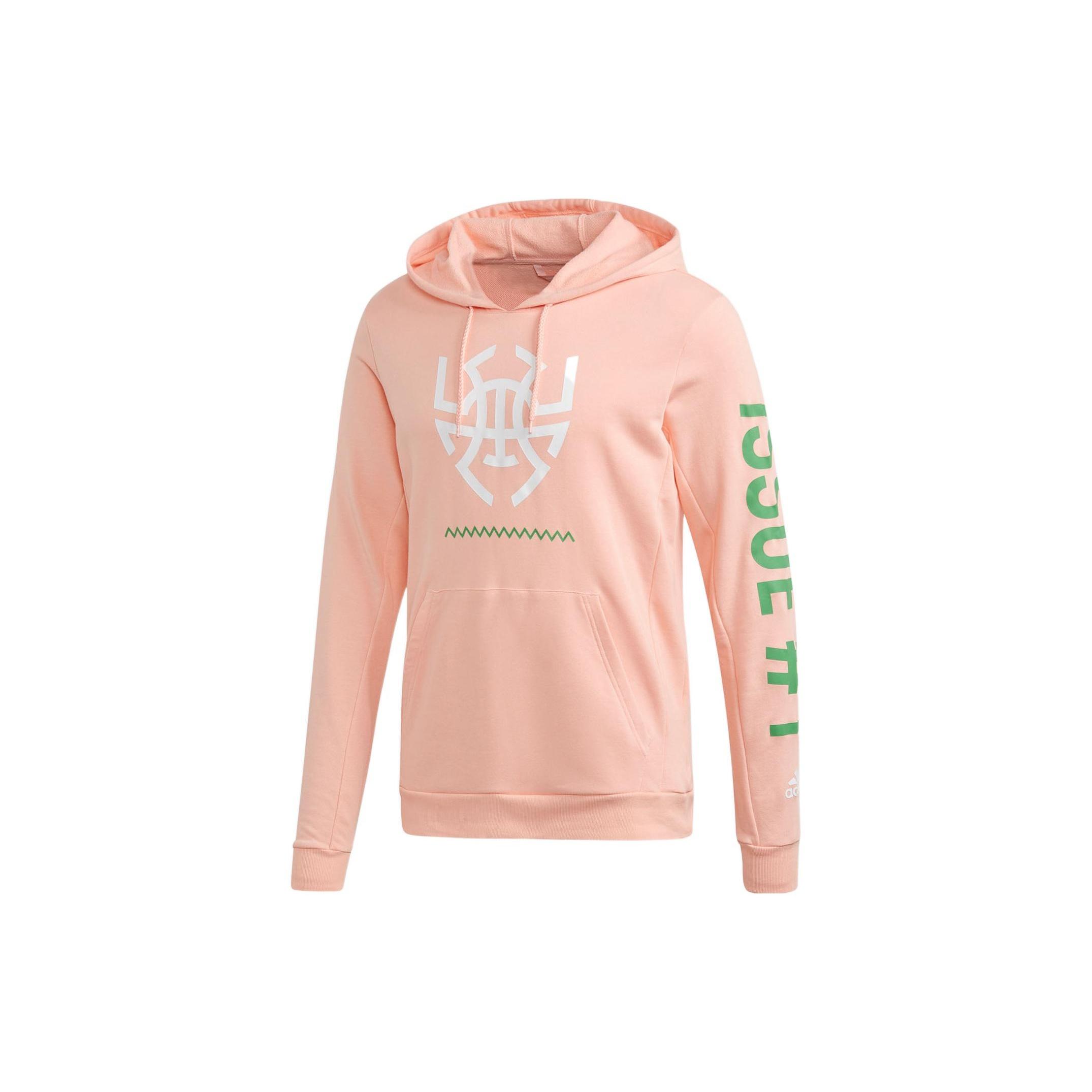 Men s adidas Donovan Mitchell Alphabet Pattern Printing Basketball Sports Bright Pink FR9638 M