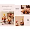 Wood Trivet Coasters Set Christmas Tree Shape Thermal Insulation Mats Kitchen Dining Table Pad Decoration Accessory